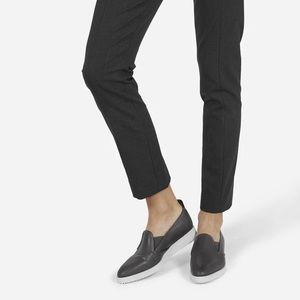 Everlane Black Leather Street Shoe sz 9
